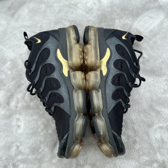 10 - Nike Air VaporMax Plus Black Gold MENS CW7299-001 Sneakers main image 7